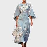 Rowena | Belted Maxi Dress