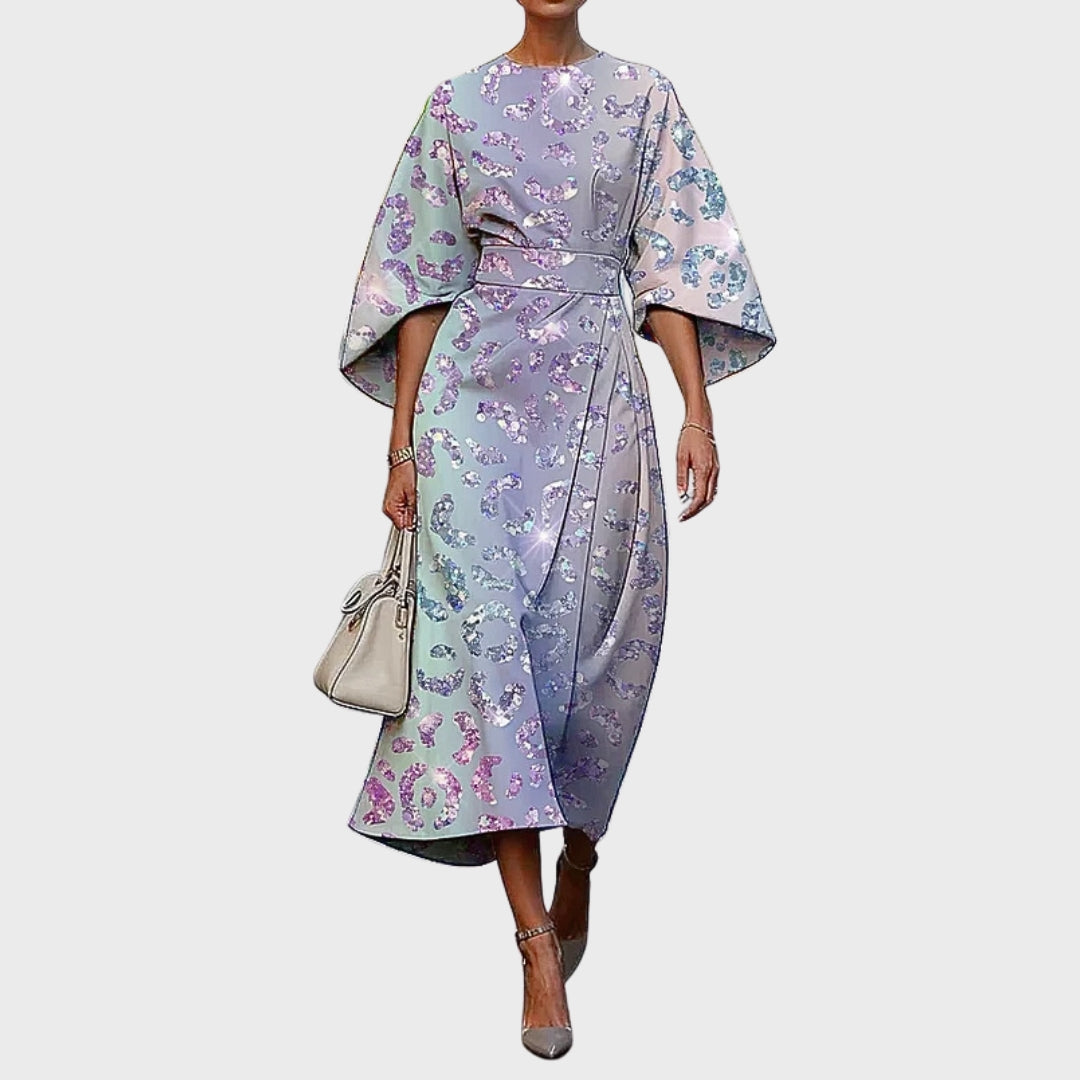 Rowena | Belted Maxi Dress