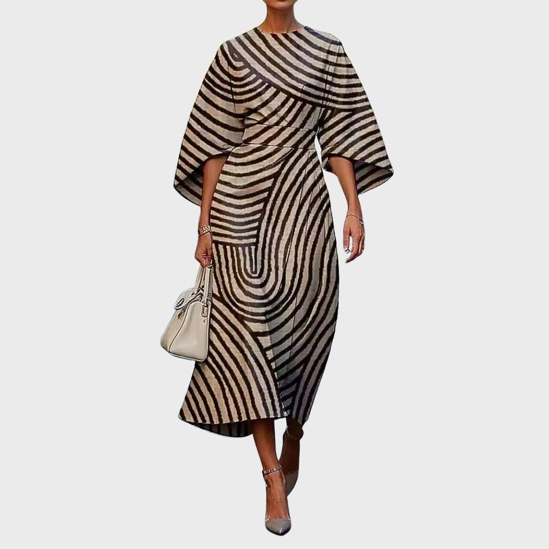 Rowena | Belted Maxi Dress