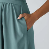 Olivia – Elegant Wrap Dress with High Waist