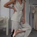 Women’s Modern Two-Piece Blazer Suit