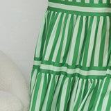 Nooré | Capri Breeze Striped Maxi Dress