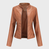 Alexandra | Casual Leather Jacket