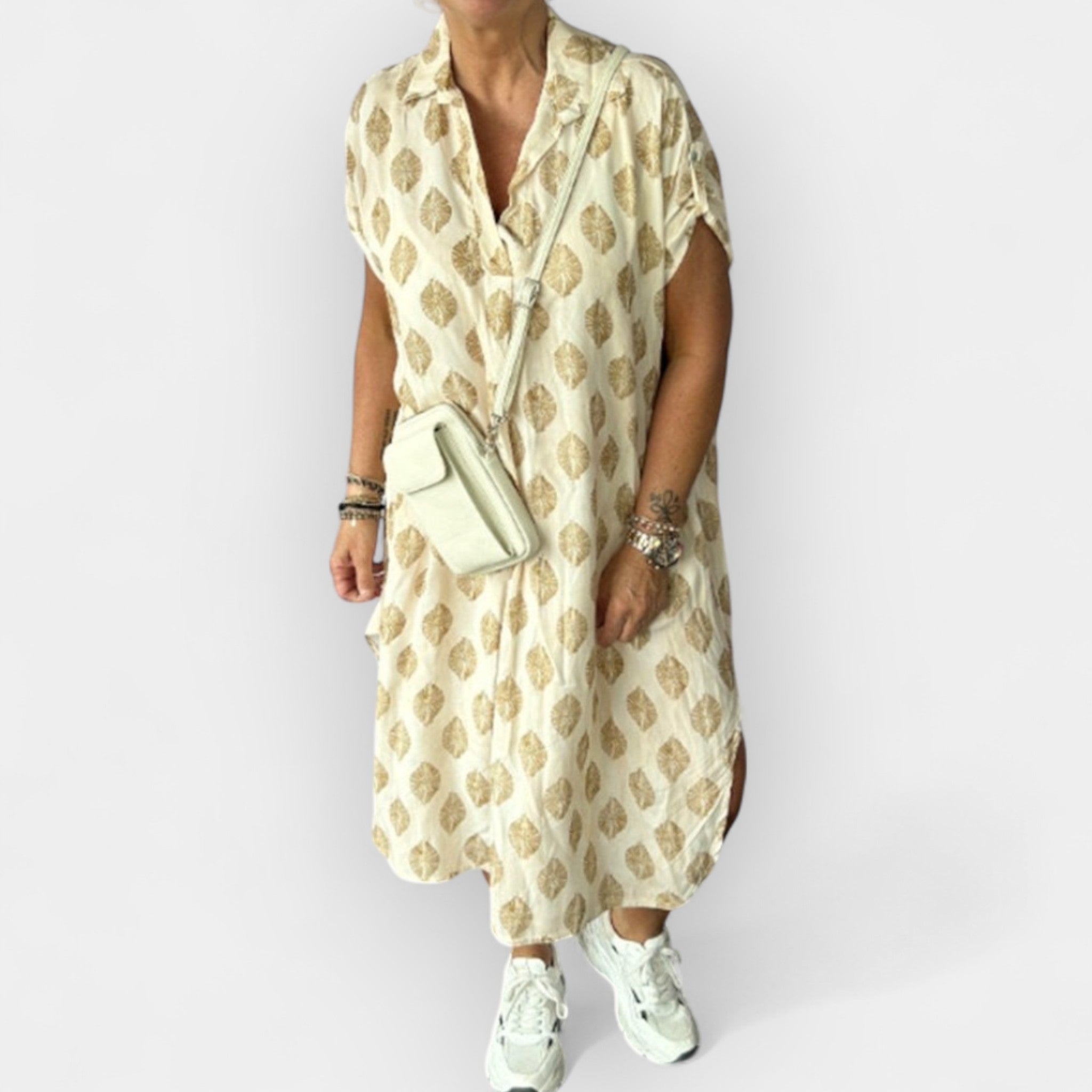 Alexandra | Contemporary Breezy Dress Vneck