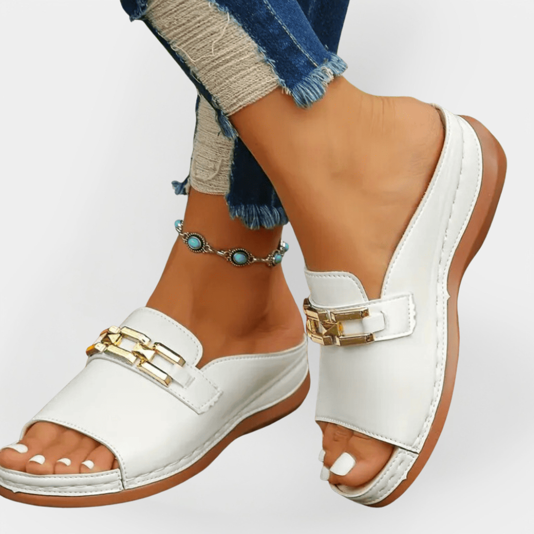 Morgan | Orthopaedic Supremely Durable Leather Sandals