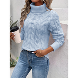 Ziva™ Elegant turtleneck jumper