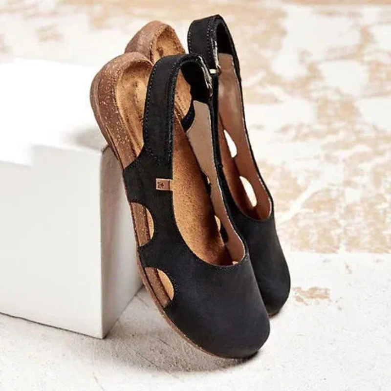 Women’s Closed Toe Sandals – Supportive Fit – Breathable Blend – Cushioned Sole