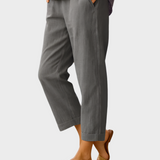 Ainsley | Luxurious Breathable Summer Linen Trousers