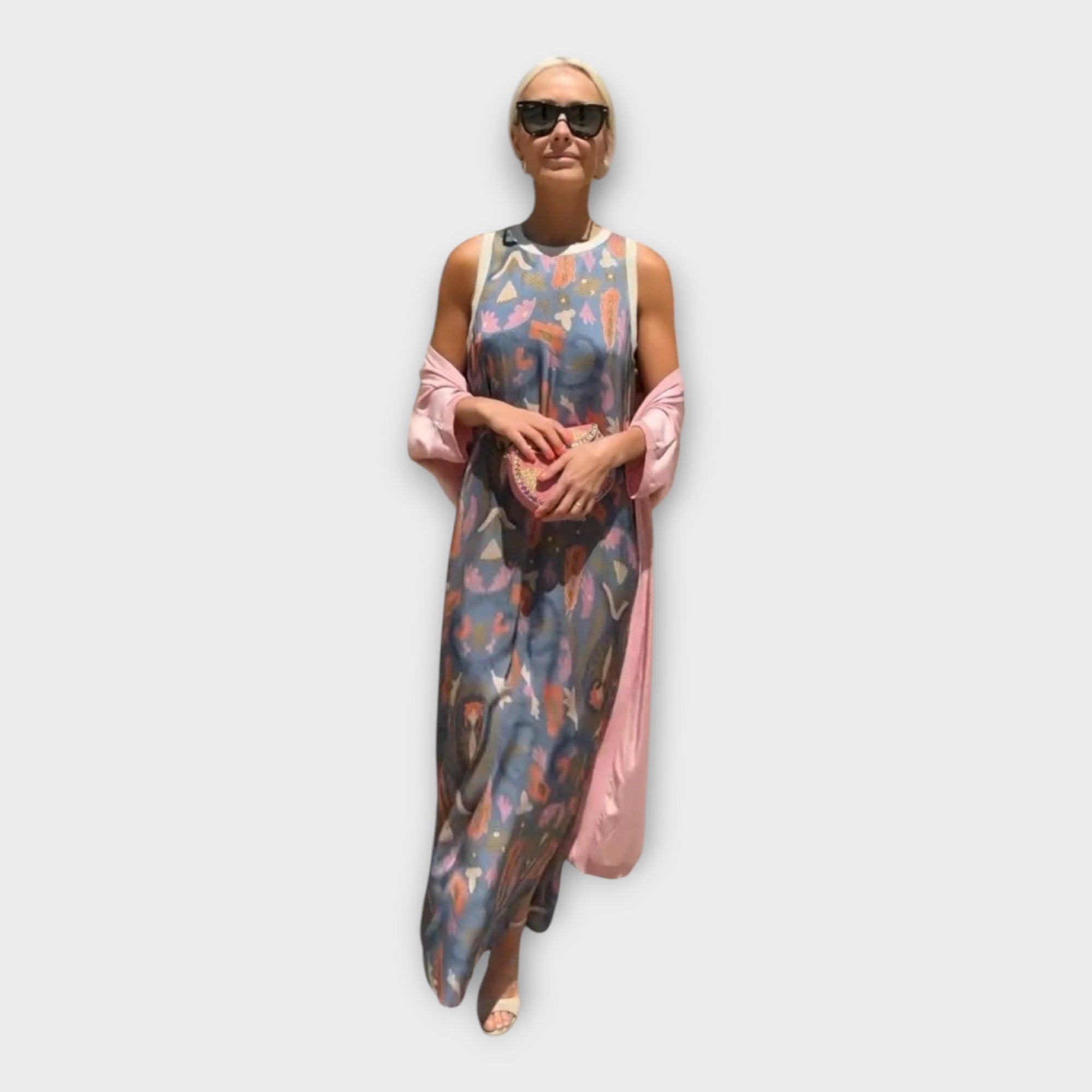 Alexandrina | Maxi Dress Featuring Cosmopolitan Pattern