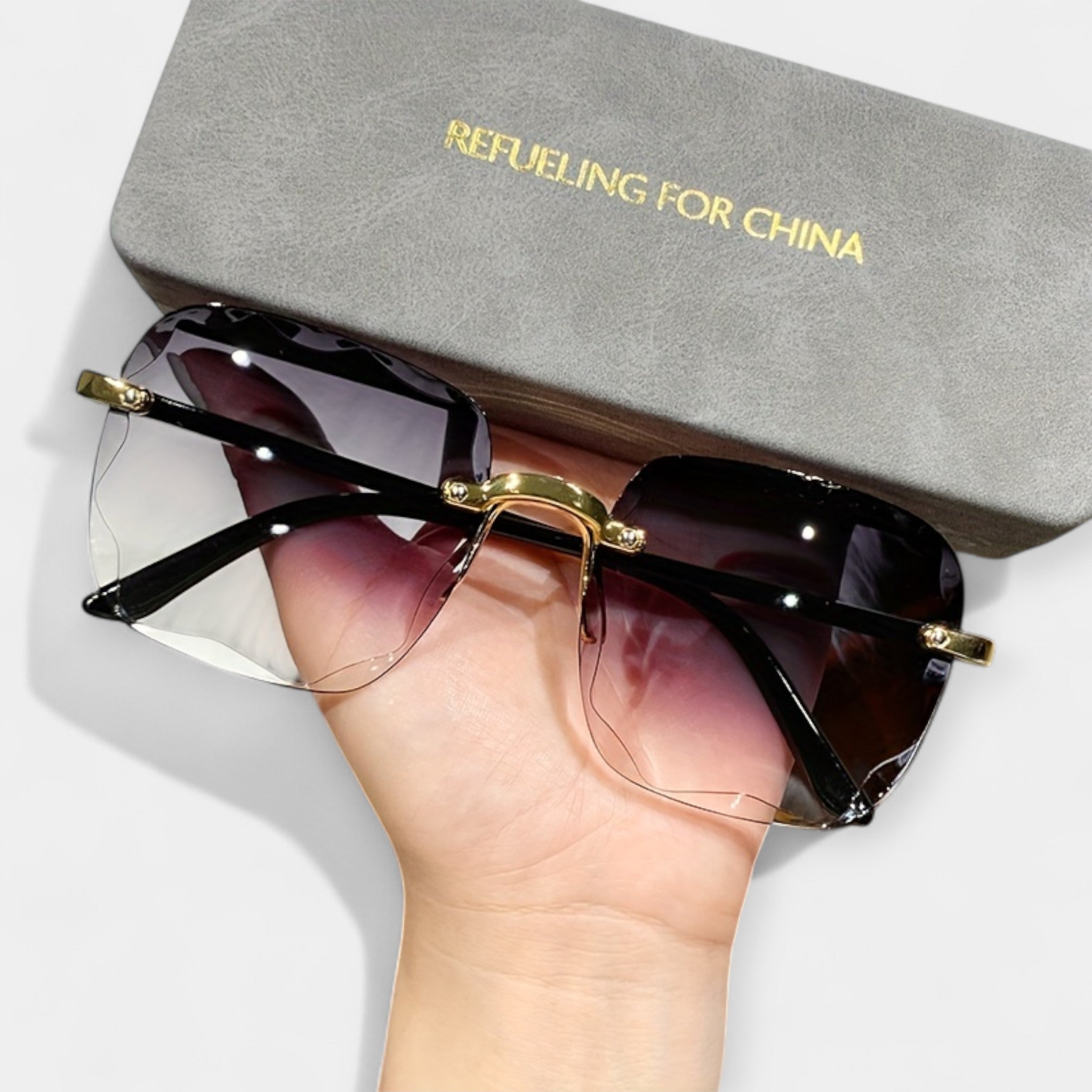 Rimless Glasses Classic Retro Collection Timeless Edition