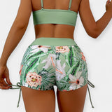 Amelia Rose Carter | High Waist Bikini with Tropics