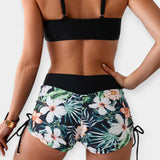 Amelia Rose Carter | High Waist Bikini with Tropics