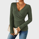 Erin | Autumn Tummy Tucking Long Sleeve Top