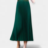 Charlotte | Luxurious Glamorous Pleated Satin Skirt