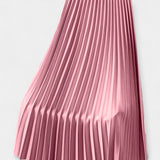 Charlotte | Luxurious Glamorous Pleated Satin Skirt