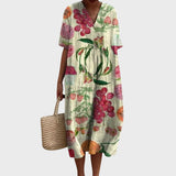 Ava | Elegant Cotton Dress