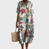 Ava | Elegant Cotton Dress