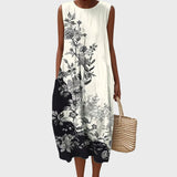 Wendy | Casual Round Neck Cotton Dress