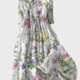 Charlotte | Pari Dress With Hypercolourful Florals