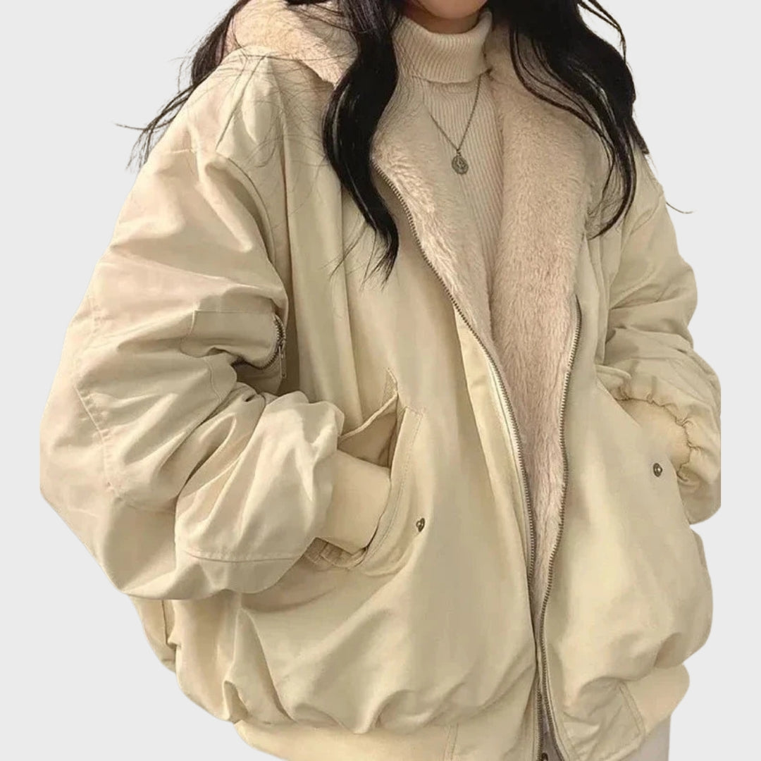 Claudine | Double-Sided Winter Jacket with Inner Coat