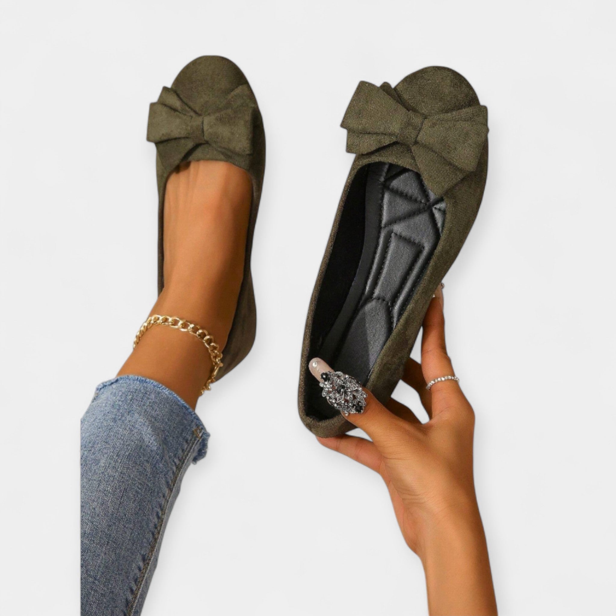 Alexandra Rose Carter Davis | Fiogkoi Slip on Luxe Shoes