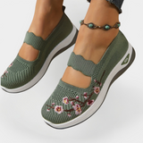 Rowan | Orthopaedic Footwear With Floral Embroidery