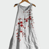 Isla | Magnificently Embroidered Cherry Blossom Dress