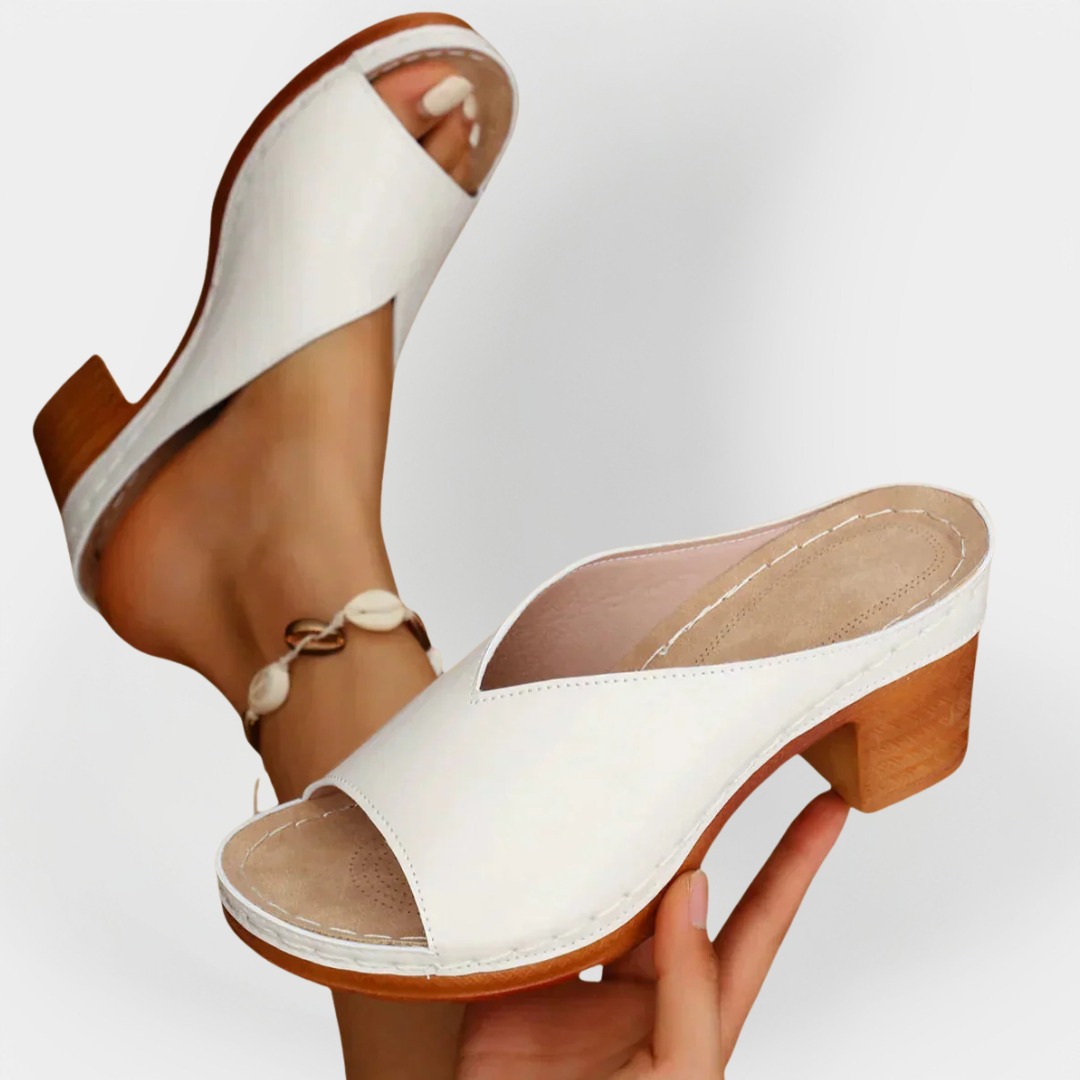 Alexis | Orthopaedic Sandals With Substantial Heel
