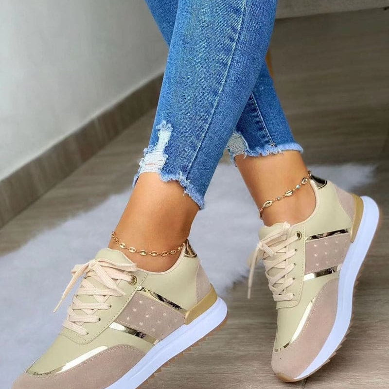 Women's Casual Sneakers - Comfortable Lightweight Walking Shoes