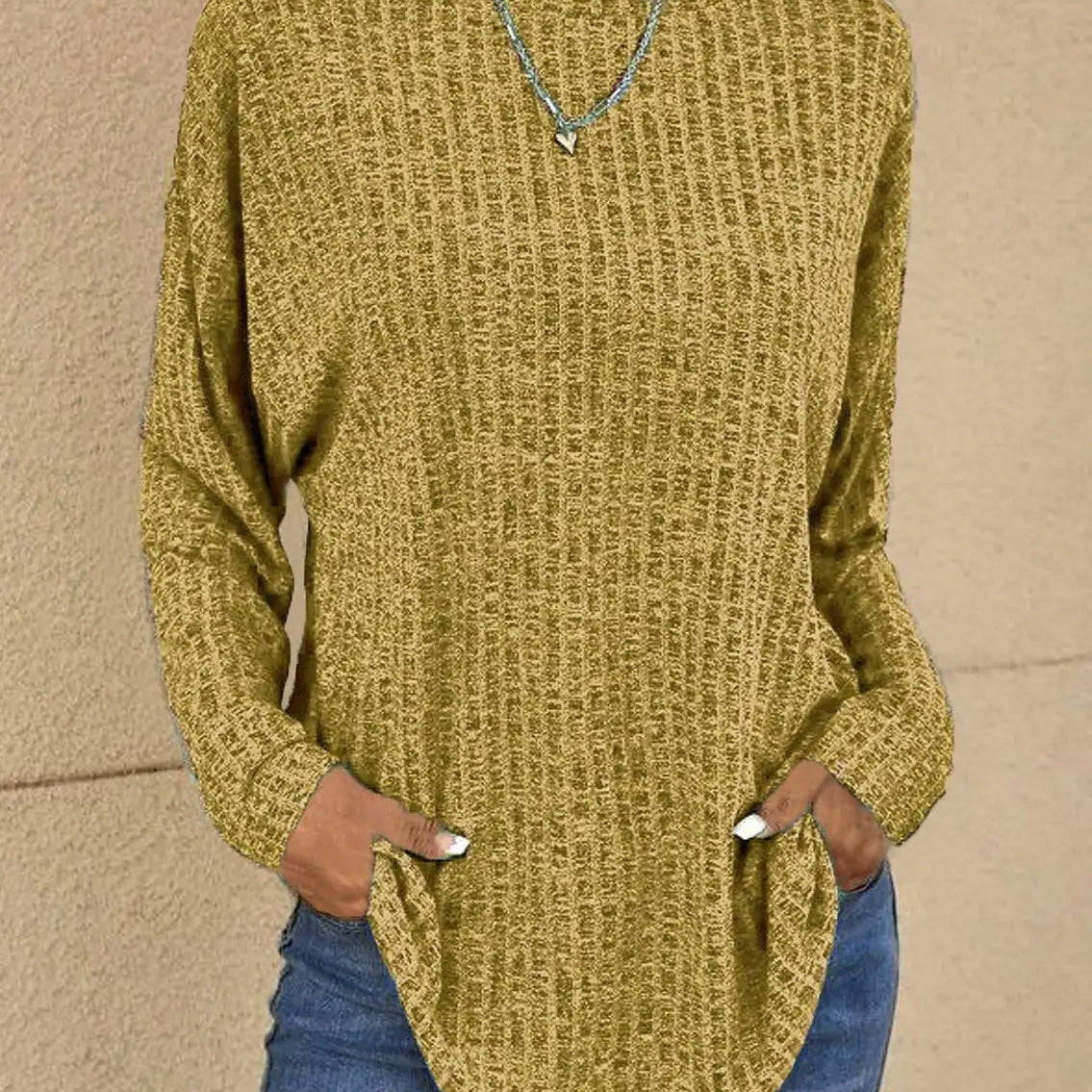 Ophelia | Stylish Knitted & Stretchy Casual Top