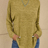 Ophelia | Stylish Knitted & Stretchy Casual Top