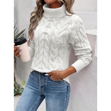 Ziva™ Elegant turtleneck jumper
