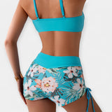 Amelia Rose Carter | High Waist Bikini with Tropics