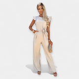 Amelia | Butterfly Sleeve Jumpsuit Fashionable Edition