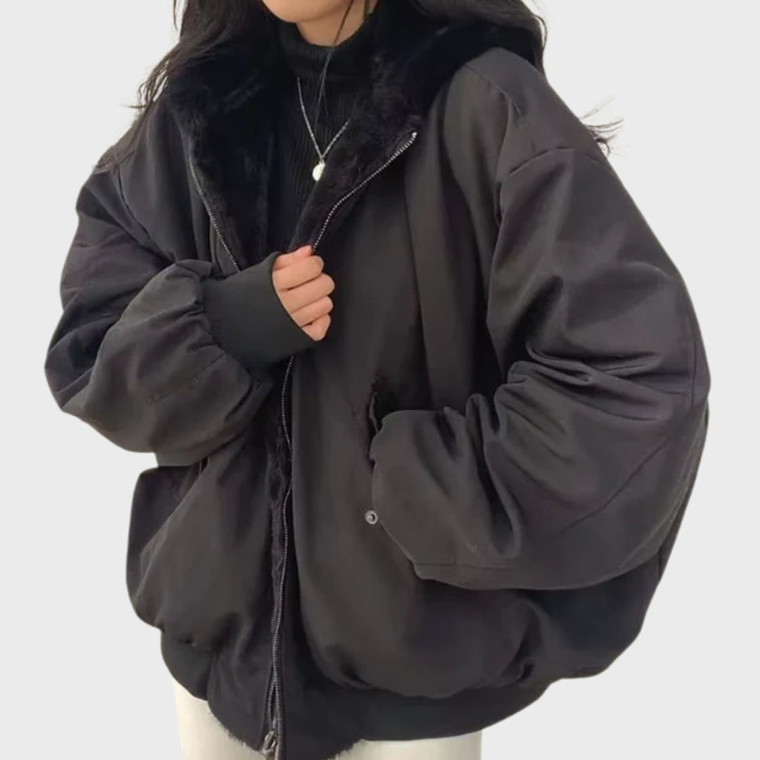 Claudine | Double-Sided Winter Jacket with Inner Coat