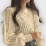 Maeve | Elegant Winter Long Sleeve Pullover Sweater