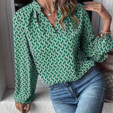 Harriet – Patterned Blouse