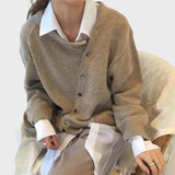 Beulah | Comfortable Cardigan with Playful Button Detail