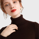Lorrie | Autumn Cashmere Turtleneck