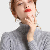 Lorrie | Autumn Cashmere Turtleneck