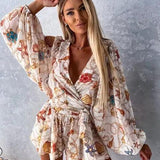 Boho Lace Playsuit - Summer Beach Romper for Women