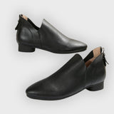 Sophia | Ankle Boots – Low Heel Slip-On