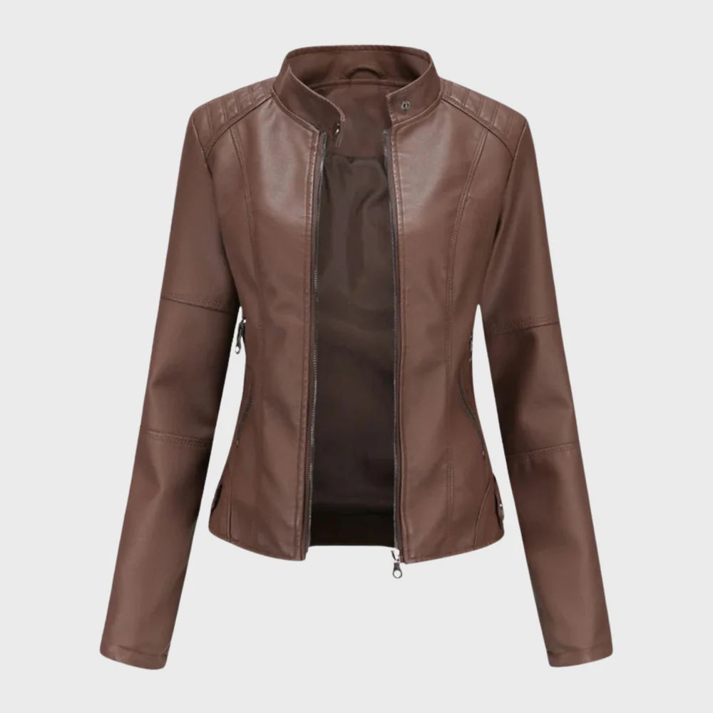 Alexandra | Casual Leather Jacket