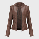 Alexandra | Casual Leather Jacket
