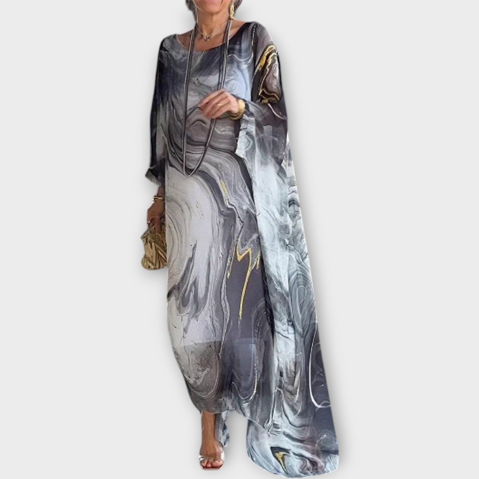 Alex | Kaftan Maxi Translucent Exquisite Silhouette