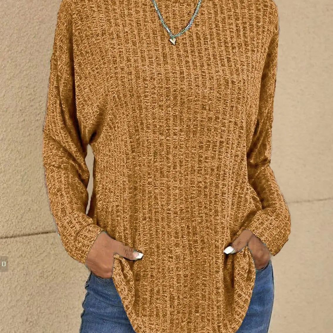 Ophelia | Stylish Knitted & Stretchy Casual Top