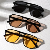 Rivet Collection Square Glasses Subtle Exclusivity