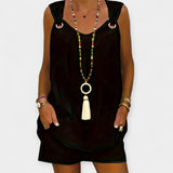 Evangeline | Luxurious Sleeveless Blouse With Shorts