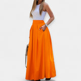 Alexandrina | Grandiose Luxurious Midi Skirt Everyday