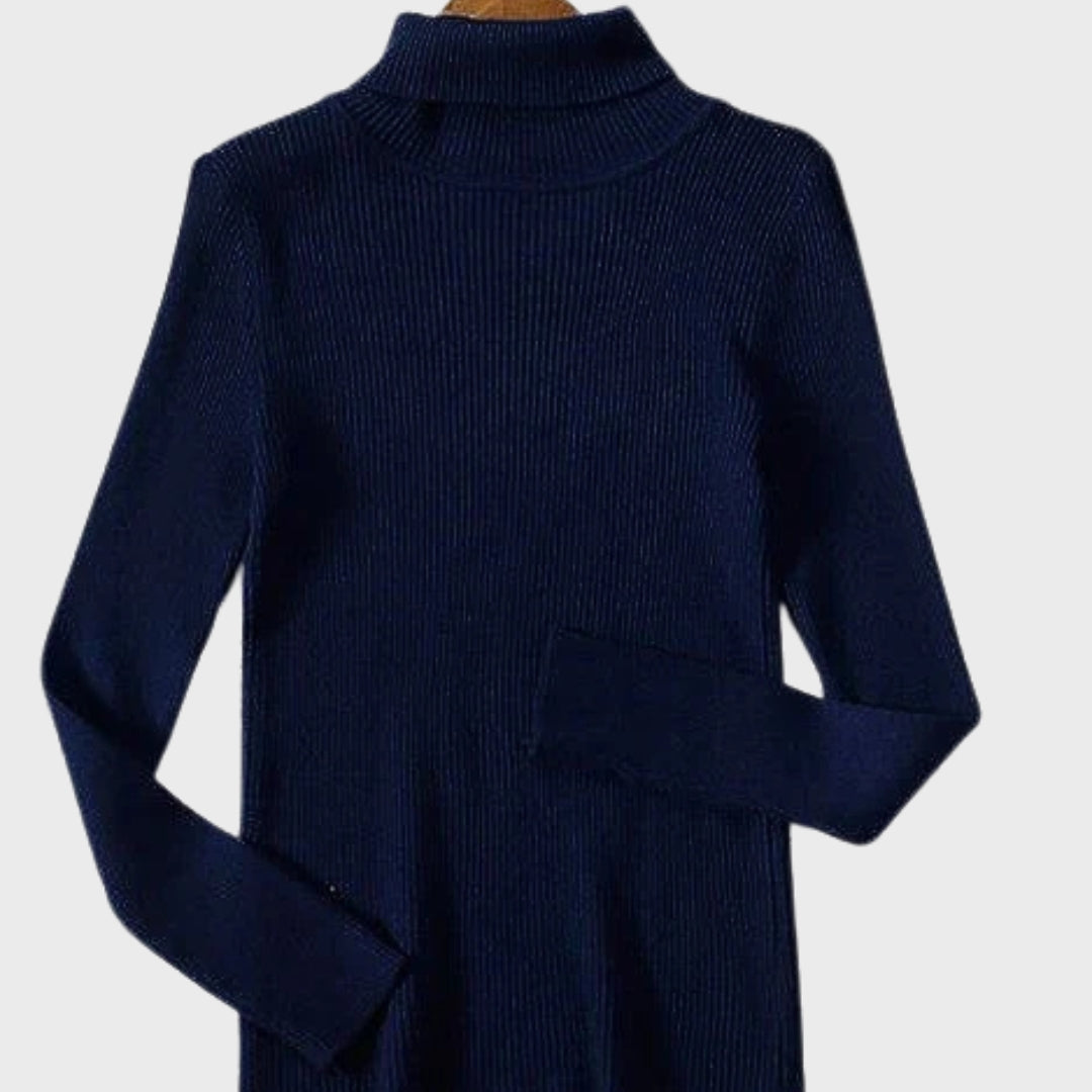 Lorrie | Autumn Cashmere Turtleneck